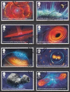 GB 2020 Visions of the Universe set SG 4323 - 4330 good used - Picture 1 of 1