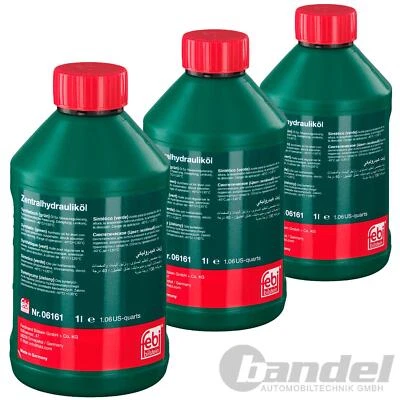 3L FEBI 06161 ACEITE HIDRÁULICO CENTRAL VERDE Compatible Con VW BMW CHF 11-S - Imagen 1 de 4
