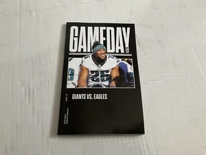 CUBIERTA EAGLES 2024 GAMEDAY PROGRAM VS GIANTS: Saquon Barkley SGA - Imagen 1 de 1