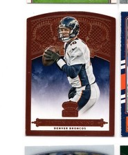 2015 Panini Crown Royale Football Peyton Manning #25 Die Cut Bronze Parallel HOF