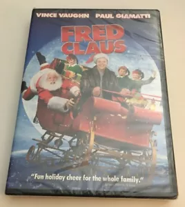 ❤️Fred Claus DVD werkseitig versiegelt Vince Vaughn WEIHNACHTEN ----KOSTENLOSER VERSAND!!❤️ - Bild 1 von 2