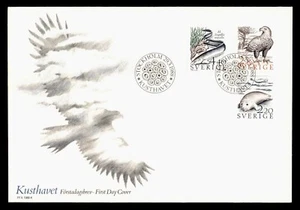 DR WHO 1988 SWEDEN FDC BIRD CACHET WILDLIFE COMBO BOOKLET PAIR 4.40 m16900 - Picture 1 of 2