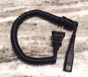 Braun EF-36 Netzstecker Kabel 2-poliges Kabel grn - Bild 1 von 6