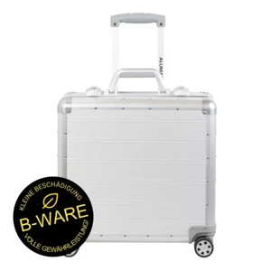 Alumaxx Business Trolley GEMINI Aktenkoffer B-Ware Aluminium matt silber E45172 - Bild 1 von 5
