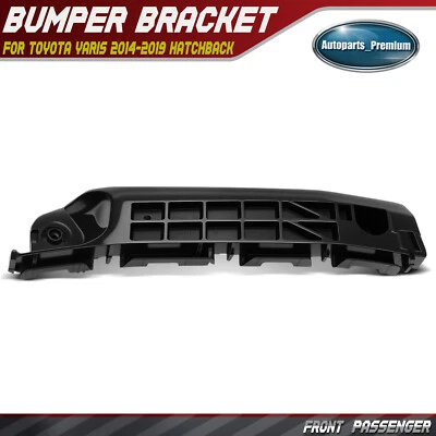 Front Passenger Side Plastic Bumper Bracket for Toyota Yaris 2014-2019 Hatchback - Image 1 of 4