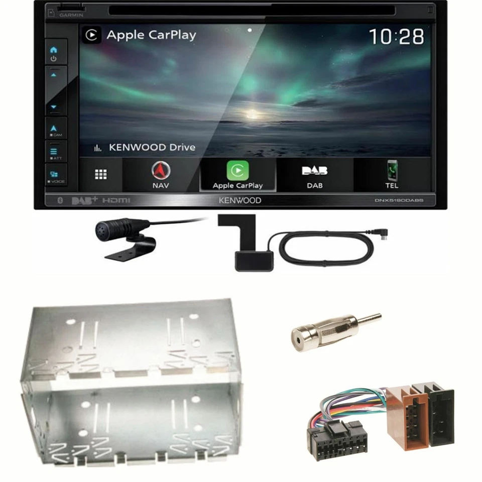 Kenwood DNX-5190DABS Navi Einbauset für Mercedes Vito Viano W639 W447 Sprinter - Bild 1 von 1