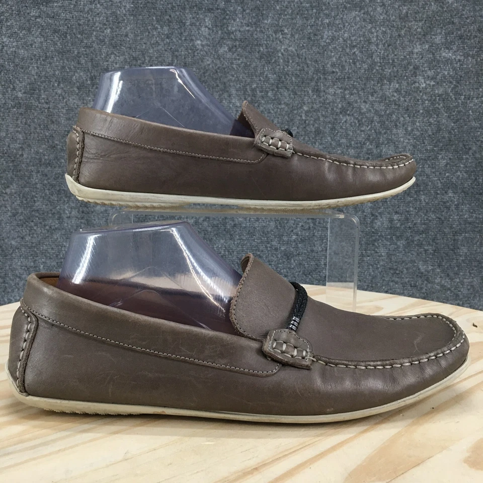 Mercanti Fiorentini Zapatos Mujer 10 M Penny Mocasines Marrón Informal Sin Cordones 15039 Foto 1 de 4