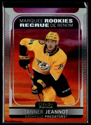 2021-22 O-Pee-Chee Platinum sunset Tanner Jeannot Rookie #238 SM@JFC1 - Image 1 of 2