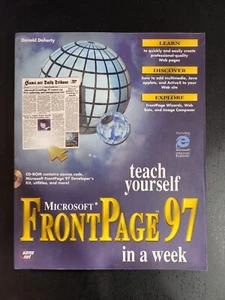 Teach Yourself Microsoft FrontPage 97 in a Week (1997 Paperback) - Picture 1 of 3