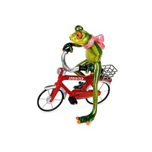 Formano - Frosch auf rotem Fahrrad - Bild 1 von 1