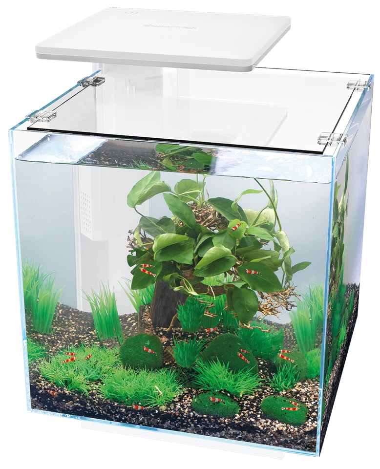 QUBIQ 30 PRO Aquarium 30 Ltr. inkl. Filter und LED Aquarium in weiß oder schwarz - Bild 1 von 1