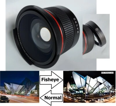 Ultra Super HD Panoramic Fisheye Lens For Kodak Pixpro S1 S-1 - Image 1 of 4