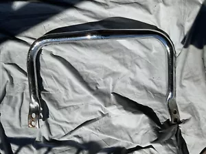 Original Erie 1930's 1940's Car Truck Front Chrome Bumper Grille Guard Accessory - Picture 1 of 18