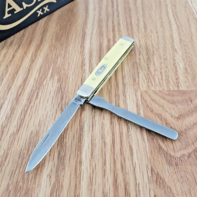 Cuchillo de bolsillo Case XX Baby Doc hojas de acero inoxidable mango sintético liso Foto 1 de 4