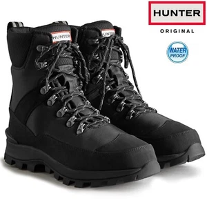 HUNTER COMMANDO Mens Waterproof Walking Hiking Trail Ankle Outdoor Boots Size uk - Picture 1 of 6
