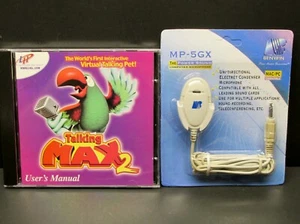 TALKING MAX 2, PC , CD-ROM'S, Windows 98 / 95, L & H 1999, Never Used, No Box - Picture 1 of 2