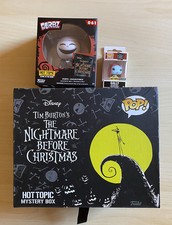 FUNKO DISNEY HOT TOPIC MYSTERY BOX Nightmare Before Christmas EXCLUSIVE