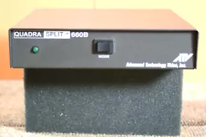 Advanced Technology Video Quadra Split 660B QSP660B più adattatore AC. Funzionante - Foto 1 di 5