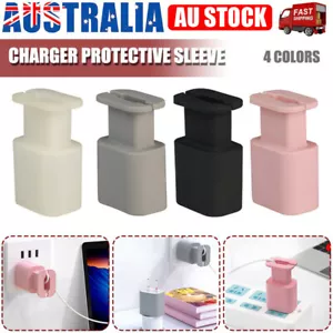 Silicone Charger Protector Cover Charging Cable Winder For Phone 18/20W Charger - Picture 1 of 17