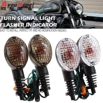 Luz indicadora de señales de giro para KAWASAKI NINJA 250R KLX250SF/S VN650 KLX230 Foto 1 de 4