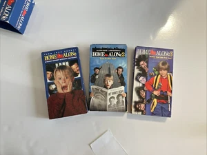 Home Alone Trilogy 1 -2 and 3- Set of 3 VHS Tapes - Picture 1 of 12