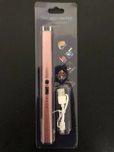 Cool Electric Long Arc Lighters USB Rechargeable Candle, BBQ, Cigarette, Kitchen - Picture 1 of 1