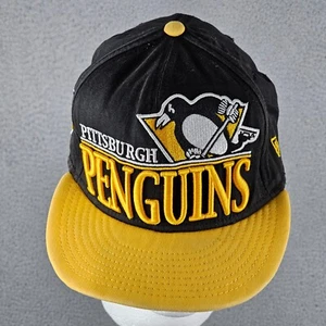 Cappello New Era Pittsburgh Penguins NHL 9Fifty Snap Back Regolabile Spell Out Cap - Foto 1 di 10