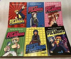 Lotto set fumetti Scott Pilgrim bundle vol. #1-6 di Bryan Lee O'Malley - Foto 1 di 2