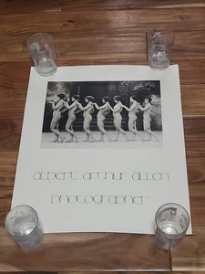 Vintage Albert Arthur Allen Original Poster Photographer Rare Burlesque Nude - Picture 1 of 5