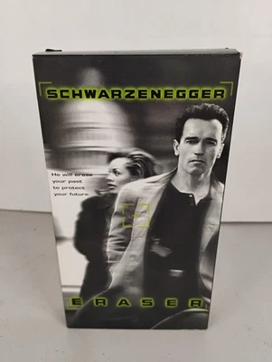 Eraser (VHS, 1996) Arnold Schwarzenegger - Image 1 of 4