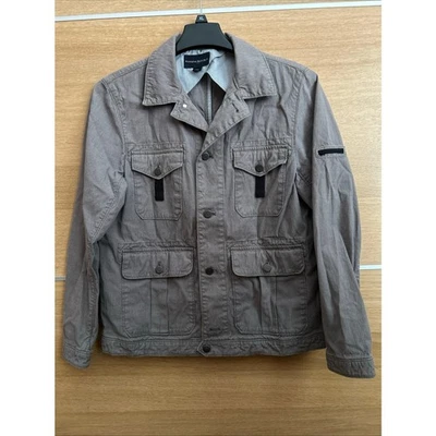 Chaqueta gris estilo militar Banana Republic - para mujer talla S - algodón utilitario cargo Foto 1 de 4