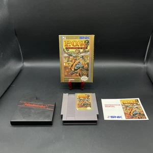 P.O.W. Prisoners of War (Nintendo, NES 1989) CIB Complete in Box! Good Shape - Picture 1 of 20