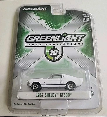 Greenlight 1967 Shelby Mustang GT 500 Tenth Anniversary Series Limited Edition  - Image 1 of 4