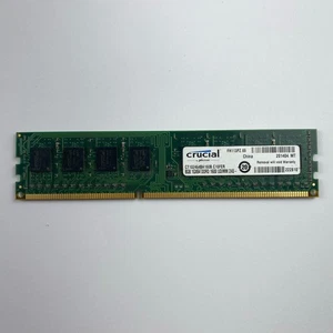 Crucial 8GB DDR3 1600MHz DIMM 240-Pin Desktop RAM CT102464BA160B - Picture 1 of 2