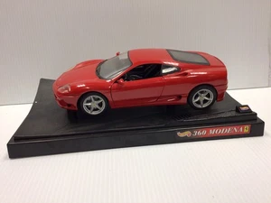Hot Wheels Ferrari 360 Modena 1:18 Red Diecast Car Metal Collection - Picture 1 of 6