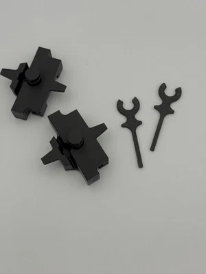 Coppia Pattini alzavetro alzacristalli DX SX anteriore FIAT PANDA 1990-1998 141 - Immagine 1 di 4