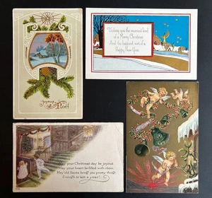 Christmas Postcard Lot - Vintage/Antique Postcards - 1907-1922 - Bild 1 von 4