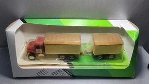 VINTAGE ERTL JOHN DEERE GRAIN TRUCK WITH PUP #5543 ~ OPEN BOX - Picture 1 of 3