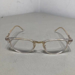 Ray-Ban RB5154 5762 51/21/145 Clear Gold Clubmaster Eyeglasses Frames Only - Picture 1 of 7