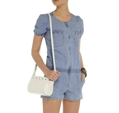 ISABEL MARANT Blue Denim Jumpsuit Playsuit UK12 FR40 New Dress - Image 1 of 3