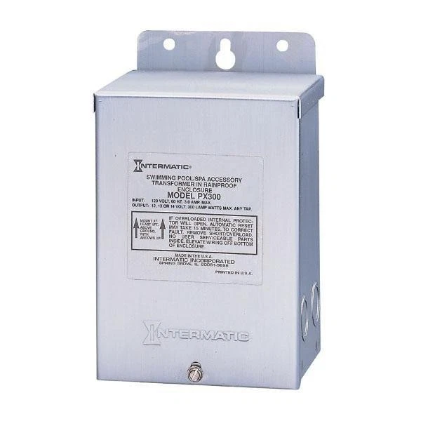 Intermatic Stainless Steel 300W Pool Light Transformer (PX300S) - Image 1 of 1