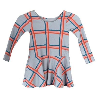 NWOT TEA COLLECTION Girls 4 Drop Waist Skater Dress Stretchy Comfy Twirly Skirt - Image 1 of 4