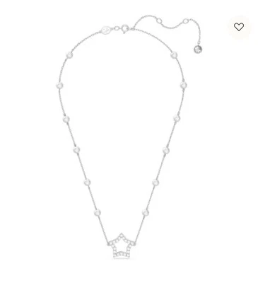 Collar Swarovski Stella Star chapado en rodio  Foto 1 de 4