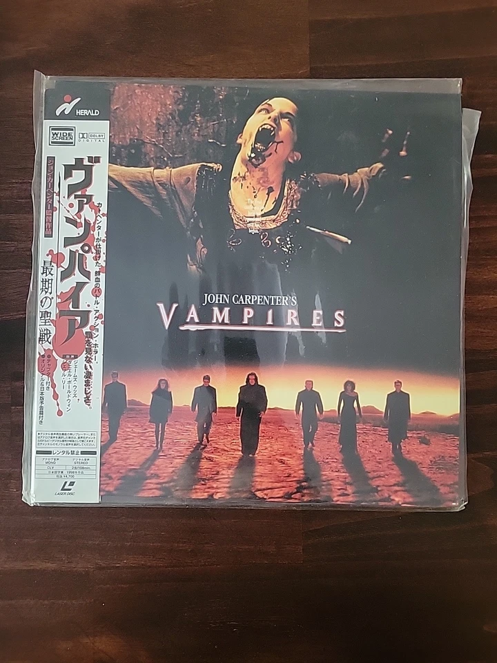 John Carpenter's Vampires Laserdisc Japan Only PILF-7397 James Woods 1999 AC3 WS - Bild 1 von 2