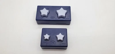 Creative Memories Big and Little Stars Set of 2 Punch, Scrapbooking Tool - image 1 of 4