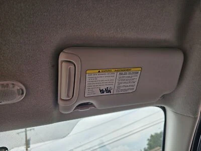 Used Right Sun Visor fits: 2018 Nissan Versa without illumination without sunroo - Image 1 of 4