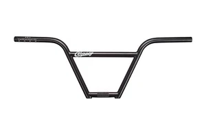 Odyssey 49er Freestyle 4 Piece BMX Handle Bars - Rustproof Black 9.0 Inch Rise - Picture 1 of 4