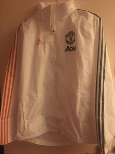 ADIDAS MEN'S MANCHESTER UNITED STORM JACKET FR3686 M - Picture 1 of 3