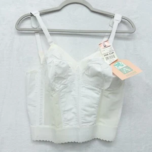 Vintage 80s JCPenney Adonna Women’s Long Line bra Size 36B Lingerie NEW - Picture 1 of 11