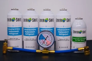 Industrial 134a Replacement Refrigerant, ProSeal w/Leak Detector 134a - Picture 1 of 7